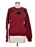 Devon Hearts Burgundy Pullover Sweater Size M - photo 1