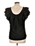 Assorted Brands Black Short Sleeve Blouse Size L - photo 2