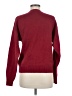 Devon Hearts Burgundy Pullover Sweater Size M - photo 2