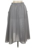 Unbranded Solid Gray Blue Casual Skirt Size L - photo 2