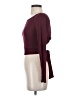 Moa Moa Burgundy Long Sleeve Top Size S - photo 5