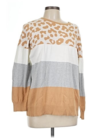 Belle By Kim Gravel Pullover Sweater (view 1)