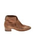 Soludos 100% Leather Brown Ankle Boots Size 7 1/2 - photo 1