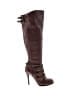 Aldo 100% Leather Burgundy Boots Size EU 37 - photo 1