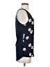 Express 100% Polyester Black Sleeveless Blouse Size S - photo 4
