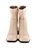 LABUCQ 100% Leather Ivory Ankle Boots Size EU 37 - photo 2
