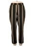 Vila Stripes Green Casual Pants Size EU 42 / US 12 - photo 1
