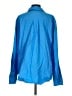 White Fox 100% Cotton Blue Long Sleeve Blouse Size S - photo 2