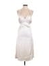 Assorted Brands Metallic Ivory Cocktail Dress Size M - photo 1