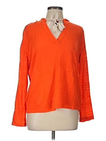 Sigrid Olsen Long Sleeve Polo (view 1)
