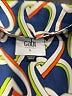 CAbi 100% Polyester Print Blue Casual Dress Size L - photo 7