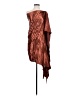 Guapa 100% Polyester Brown Cocktail Dress Size 2 - photo 1