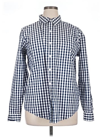 L.L.Bean Long Sleeve Button-Down Shirt (view 1)