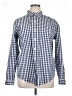 L.L.Bean 100% Cotton Checkered-gingham Blue Long Sleeve Button-Down Shirt Size XL - photo 1