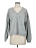 Pilcro 100% Cotton Gray Pullover Sweater Size S - photo 1