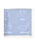 J.Crew Factory Store 100% Polyester Blue Scarf One size - photo 2