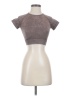 Unbranded Gray Short Sleeve Turtleneck Size S - photo 1