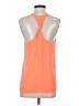 Caramela 100% Polyester Orange Sleeveless Blouse Size S - photo 2