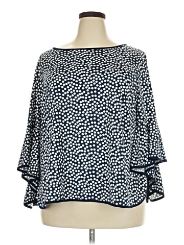 Coco Bianco 3/4 Sleeve Blouse (view 1)
