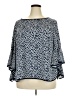 Coco Bianco Polka Dots Blue 3/4 Sleeve Blouse Size 3X (estimated) - photo 1