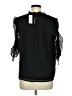 Ann Taylor LOFT 100% Polyester Black 3/4 Sleeve Blouse Size M - photo 2