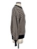 Zesica Chevron-herringbone Black Pullover Sweater Size S - photo 4