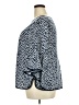 Coco Bianco Polka Dots Blue 3/4 Sleeve Blouse Size 3X (estimated) - photo 5