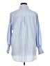 Unbranded 100% Polyester Stripes Blue Long Sleeve Blouse Size XL - photo 2