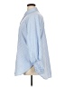 Unbranded 100% Polyester Stripes Blue Long Sleeve Blouse Size XL - photo 5