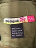 Desigual 100% Cotton Graphic Green Jacket Size 9 - photo 3