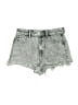 PacSun 100% Cotton Tweed Gray Denim Shorts Size 25 waist - photo 1
