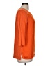 Chico's 100% Polyester Solid Orange 3/4 Sleeve T-Shirt Size Med (1) - photo 4