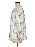 Talbots 100% Cotton Ivory Long Sleeve Blouse Size M - photo 5