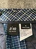 N'Vo by Lanctot Houndstooth Blue Shorts Size 8 - photo 3