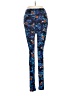 Lularoe Print Blue Leggings One size - photo 2