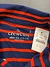 Crewcuts 100% Cotton Stripes Red Long Sleeve Button-Down Shirt Size 12 - 14 - photo 3