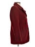 Calvin Klein Burgundy Wool Coat Size 10 - photo 4