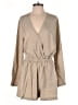 Illa Illa 100% Tencel Solid Tan Romper Size L - photo 1