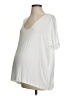 Hatch Ivory Short Sleeve Top Size Sm Maternity (1) - photo 1