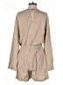 Illa Illa 100% Tencel Solid Tan Romper Size L - photo 2