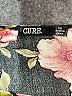 Cure 100% Rayon Floral Black Casual Dress Size XXL - photo 7