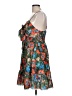 Shein Curve 100% Polyester Tropical Blue Cocktail Dress Size 12 - photo 5