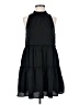 Unbranded Solid Black Casual Dress Size S - photo 1