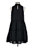 Unbranded Solid Black Casual Dress Size S - photo 2
