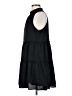Unbranded Solid Black Casual Dress Size S - photo 5