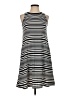 Lularoe Stripes Gray Casual Dress Size XS - photo 1