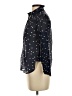 Persifor Polka Dots Black 3/4 Sleeve Blouse Size XS - photo 5