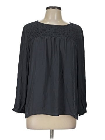 Ann Taylor LOFT Long Sleeve Blouse (view 1)