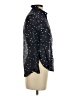 Persifor Polka Dots Black 3/4 Sleeve Blouse Size XS - photo 4
