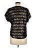 5/48 100% Nylon Black Short Sleeve Top Size M - photo 2